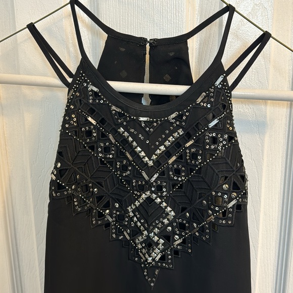 Parker Embellished Black Tank - Picture 2 of 4